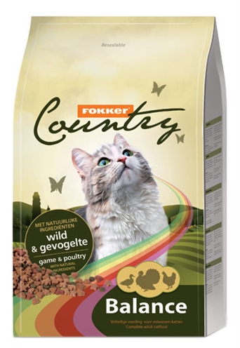 Fokker kat country balance wild/gevogelte