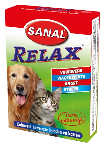 Sanal dog/cat relax kalmeringstablet