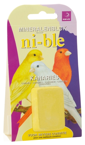 Esve ni-ble mineralenblok kanarie geel