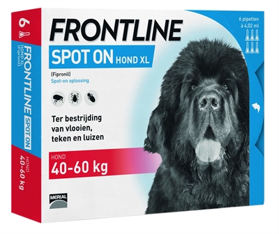 Frontline hond spot on xl