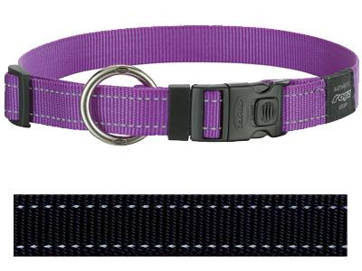 Rogz for dogs lumberjack halsband zwart