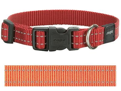 Rogz for dogs snake halsband oranje