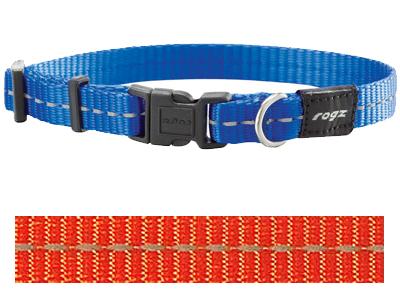 Rogz for dogs nitelife halsband oranje