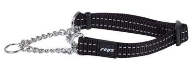 Rogz for dogs snake choker zwart