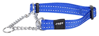 Rogz for dogs snake choker blauw