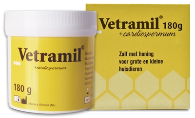 Vetramil honingzalf pot