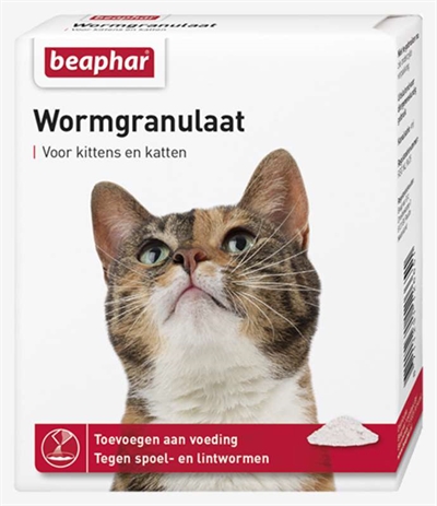 Beaphar wormgranulaat kitten.kat