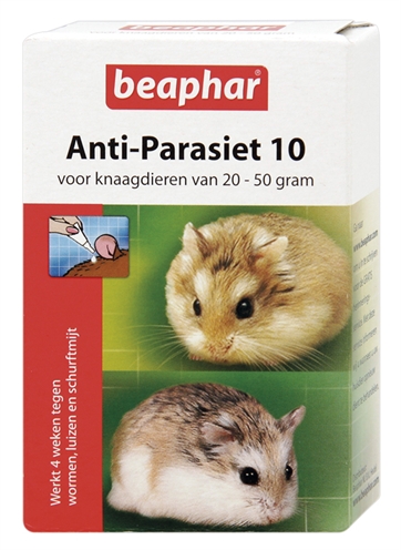 Beaphar anti-parasiet 10 knaagdier