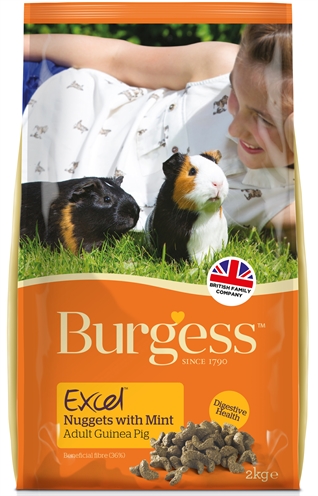 Burgess excel guinea pig caviavoer