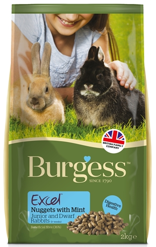 Burgess excel rabbit junior & dwergkonijn