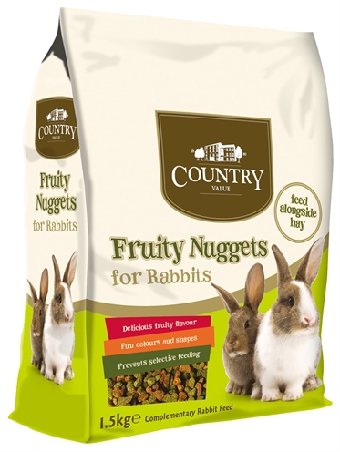 Burgess country value fruity nuggets rabbit