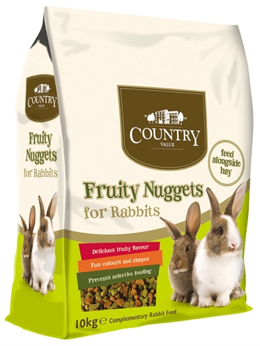 Burgess country value fruity nuggets rabbit