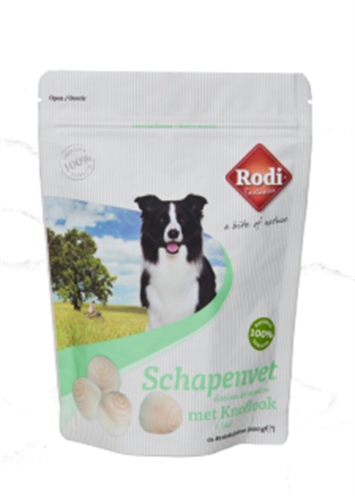 Rodi exclusive schapenvet bonbons knoflook