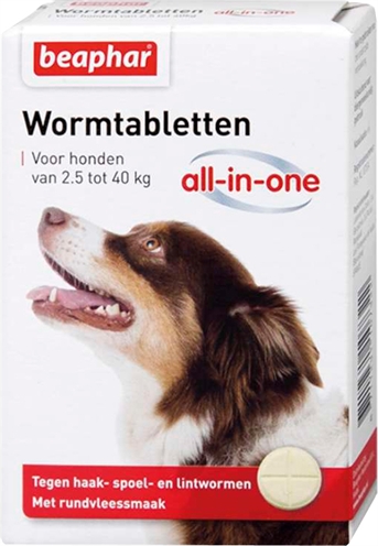 Beaphar wormtablet all-in-one hond