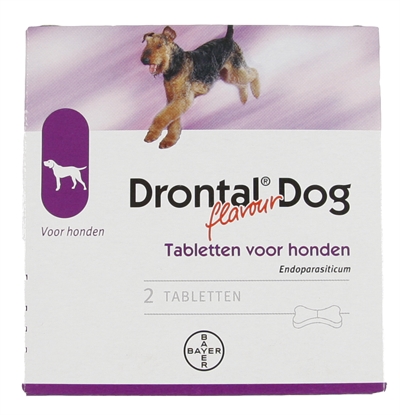 Bayer drontal tasty ontworming hond