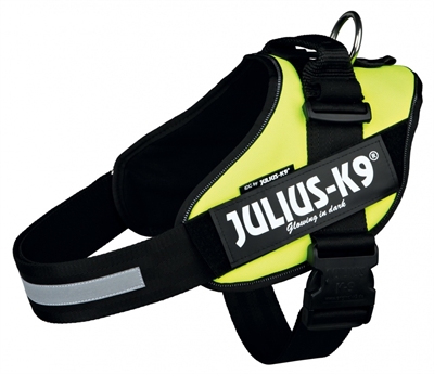 Julius k9 idc harnas / tuig neon groen