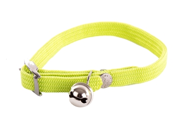 Halsband kat elastisch nylon groen