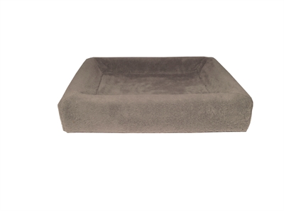 Bia bed fleece overtrek hondenmand taupe