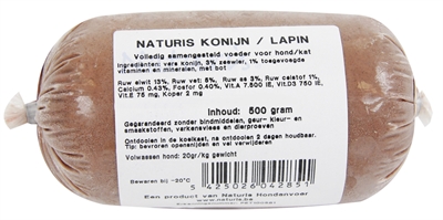 Naturis konijn/kalkoen