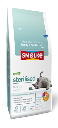 Smolke cat sterilised weight control