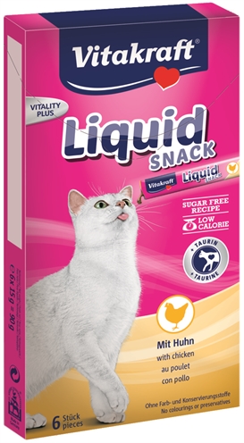 Vitakraft cat liquid snack kip & taurine