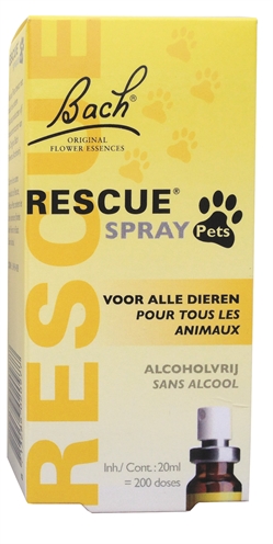 Bach rescue spray pets