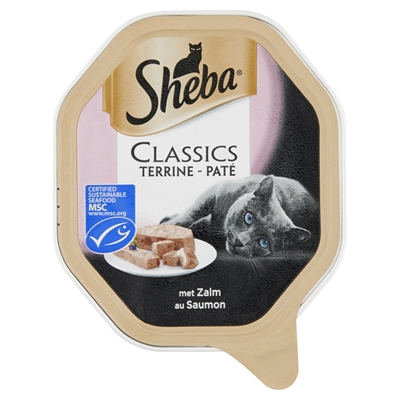 Sheba alu classics pate met zalm