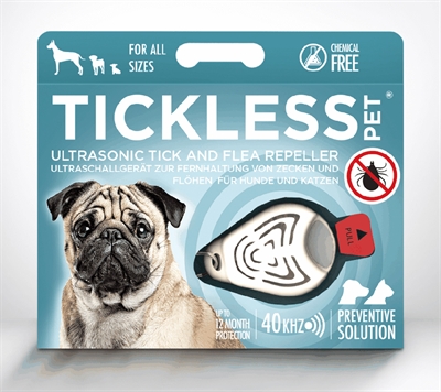 Tickless teek en vlo afweer voor hond en kat beige