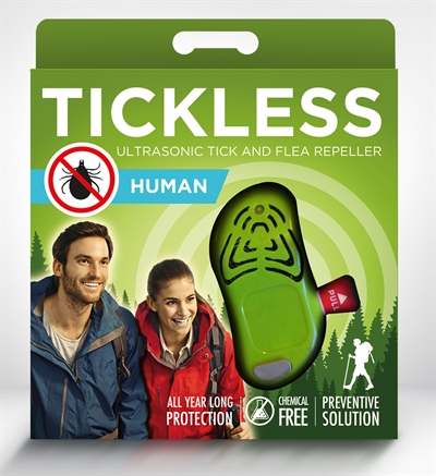 Tickless teek en vlo afweer voor mens groen