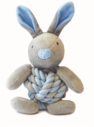 Little rascals knottie bunny touwbal konijn blauw