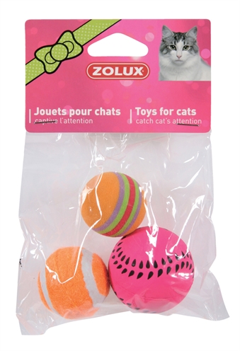 Zolux kattenspeelgoed ballen assorti