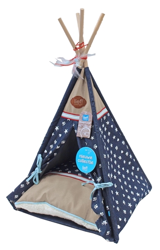 Lief! hondenmand / kattenmand tipi unisex