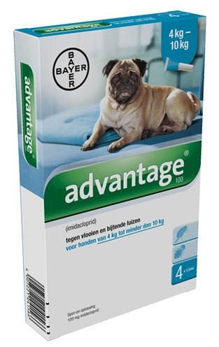 Bayer advantage hond 4 pipetten