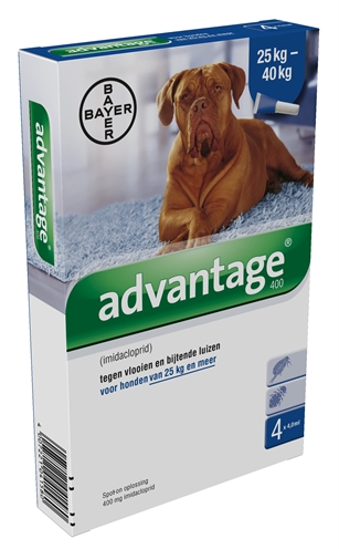 Bayer advantage hond 4 pipetten