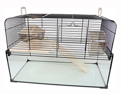 Interzoo hamsterkooi vision 51 zwart