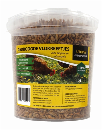 Gedroogde vlokkreeftjes