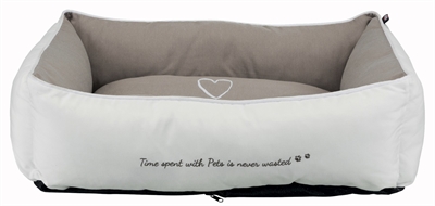 Trixie petshome hondenmand wit/taupe