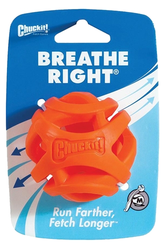 Chuckit breathe right fetch bal oranje