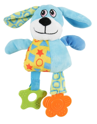 Zolux puppy plush hond blauw