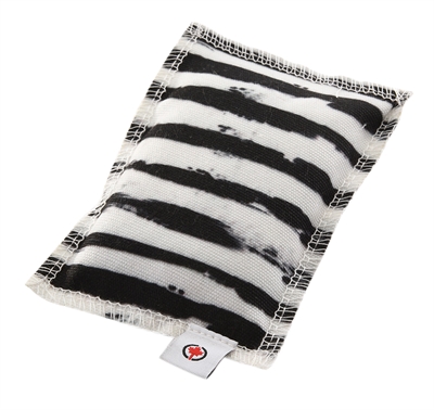 Canadian cat speelkussen zebra met catnip zwart / wit