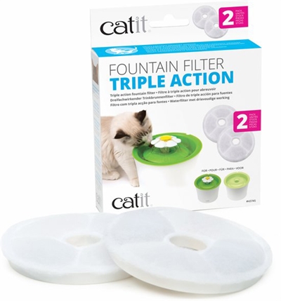 Catit triple action filter