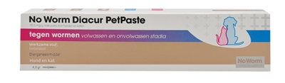 No worm diacur petpaste 4,8 gr