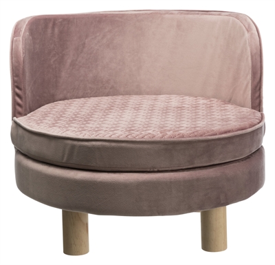 Trixie hondenmand sofa livia roze