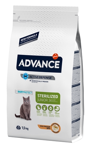 Advance cat junior sterilised chicken