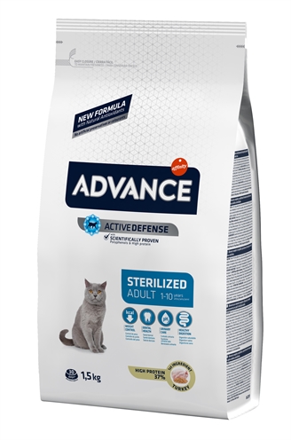 Advance cat sterilized turkey