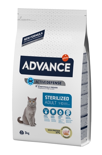 Advance cat sterilized turkey