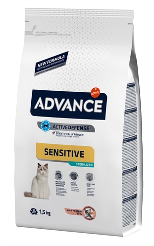 Advance cat sterilized sensitive salmon