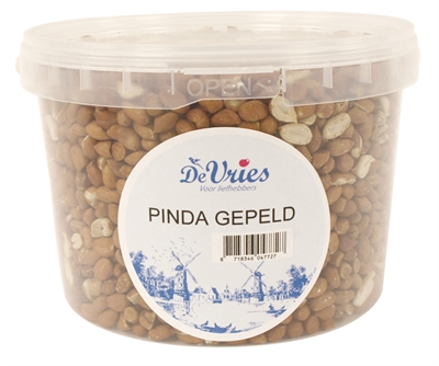 De vries pinda gepeld