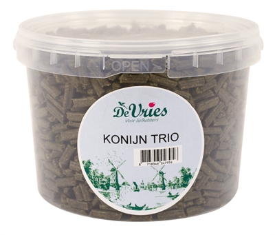 De vries konijn trio