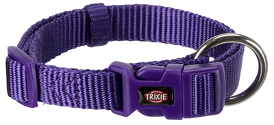 Trixie halsband hond premium violet paars